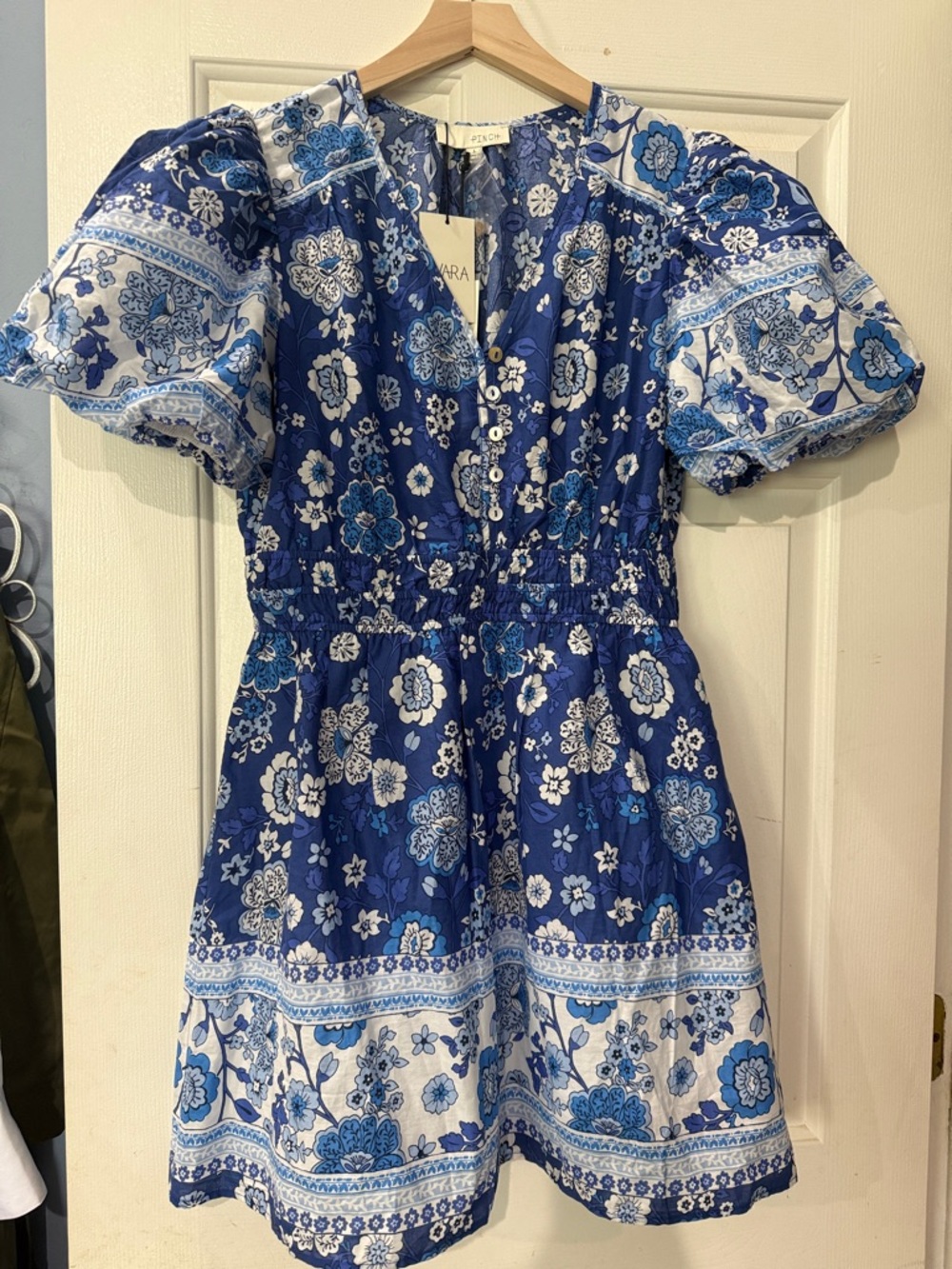 Pinch Blue and White Floral Dress